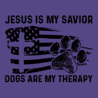 Christian Jesus Is My Savior Dogs Are My Therapy 404 Bibble Jesus Basic T-shirt | Artistshot