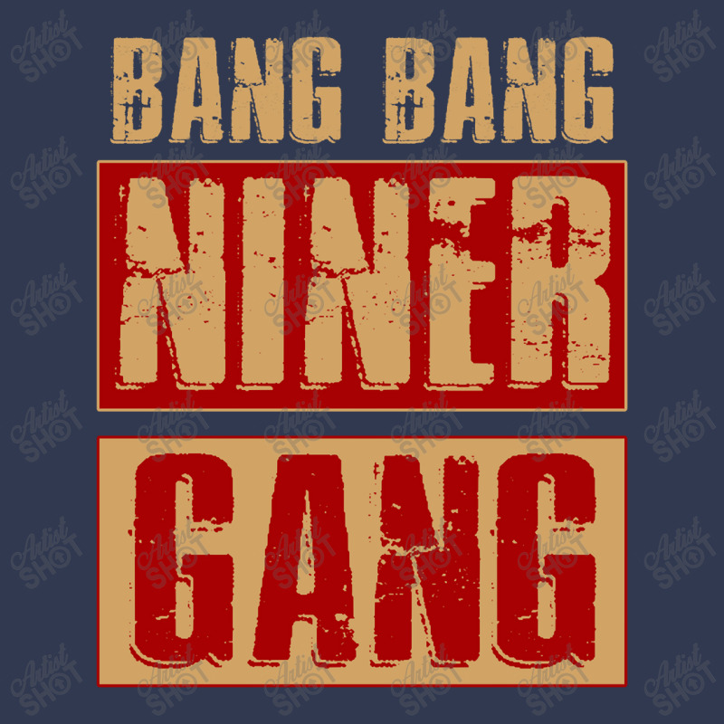 Bang Bang Niner Gang Football Cool Long Sleeve Basic T-shirt | Artistshot