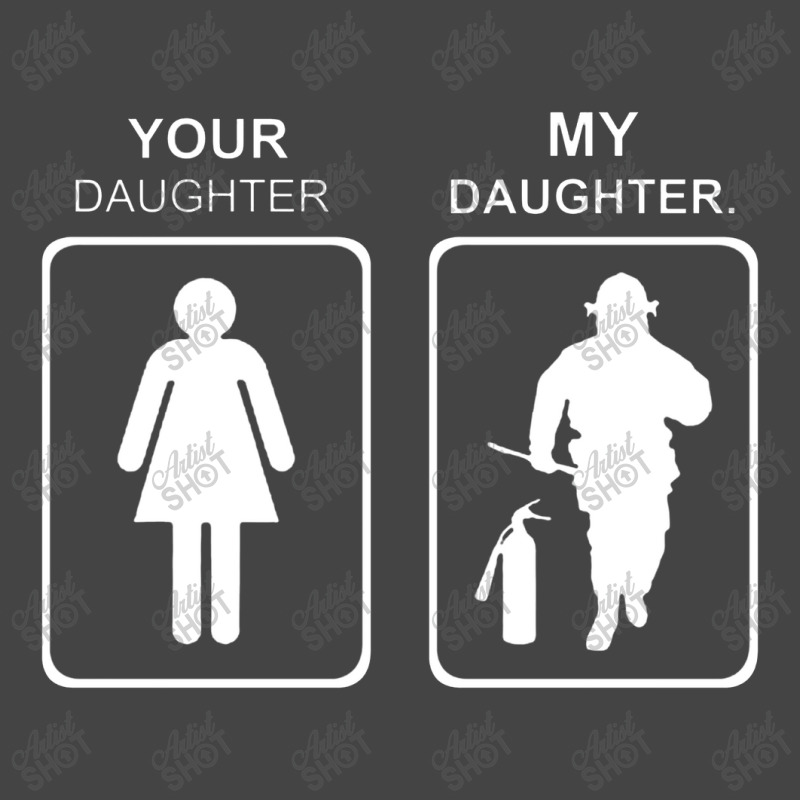 Your Daughter My Daughter Firefighter Basic T-shirt | Artistshot