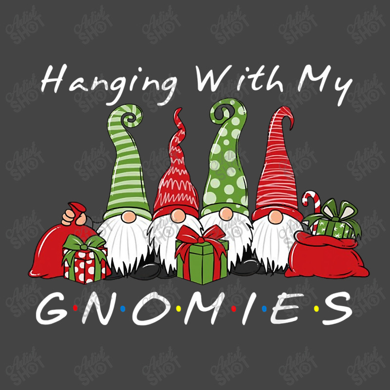 Hanging With My Gnomies Funny Gnome Friend Christmas T Shirt Copy Basic T-shirt | Artistshot