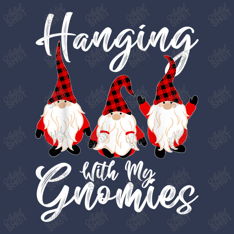 Hanging With My Gnomies Funny Gnome Friend Christmas T Shirt Basic T-shirt | Artistshot