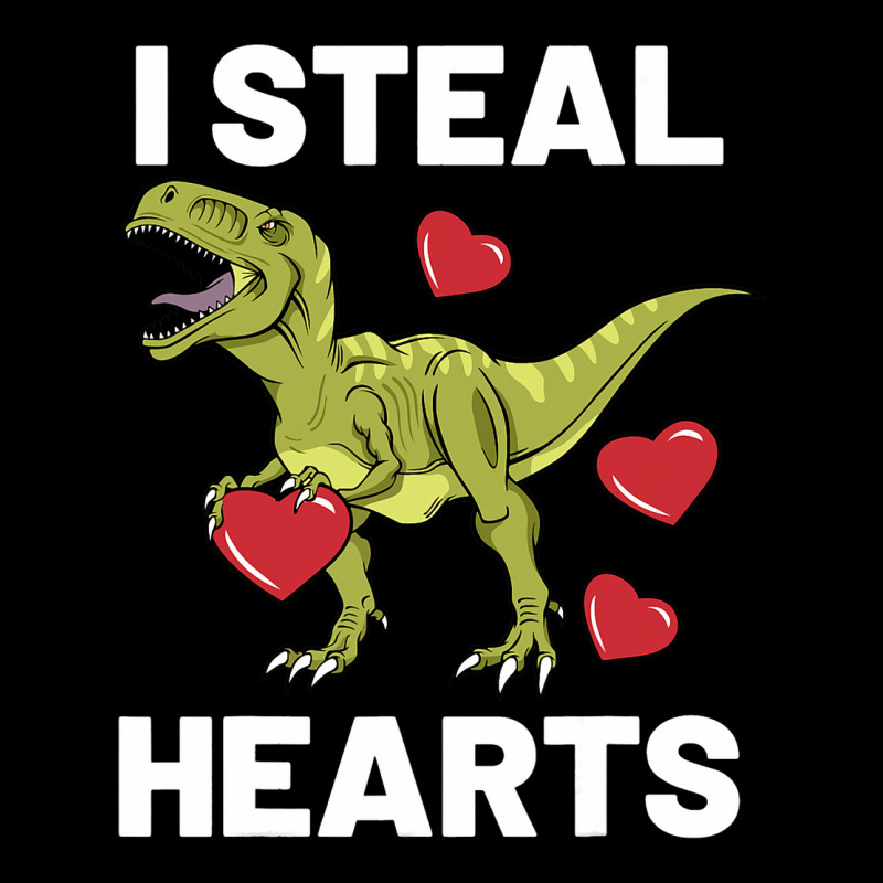 Boys Valentines Day Kids I Steal Hearts Dinosaur T Unisex Jogger | Artistshot