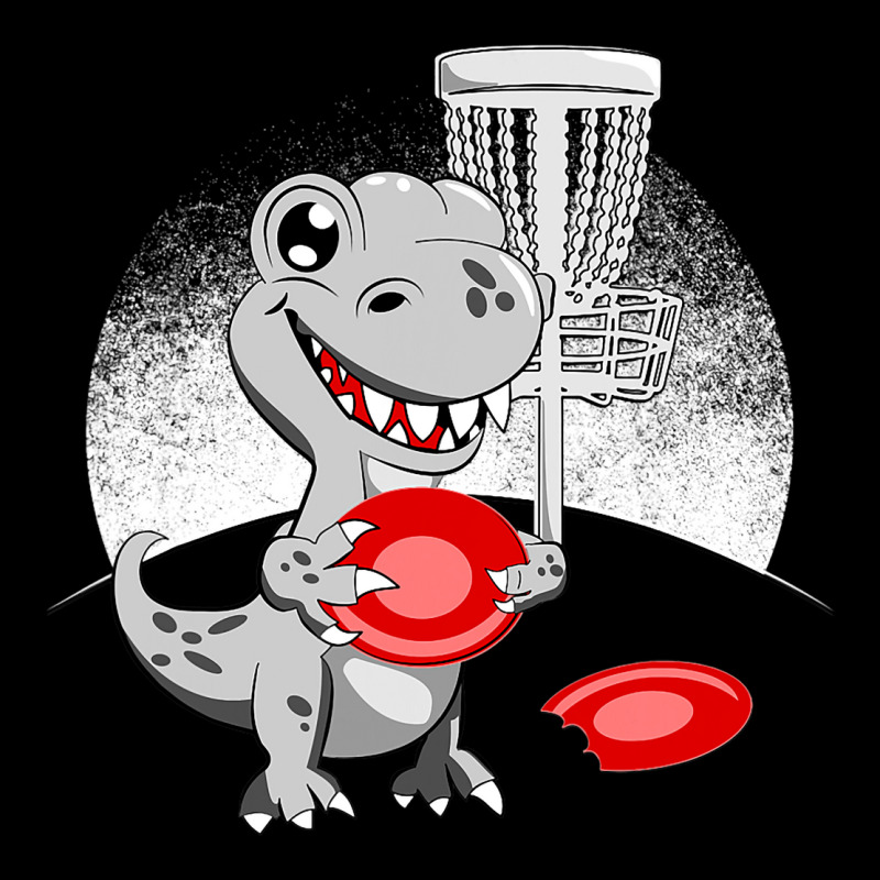 Cute Dinosaur Trex Loves Dino Disc Golf Pocket T-shirt | Artistshot