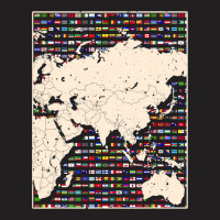 Country Flag Travelling World Map World Flags T-shirt | Artistshot