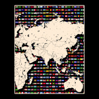 Country Flag Travelling World Map World Flags Pocket T-shirt | Artistshot