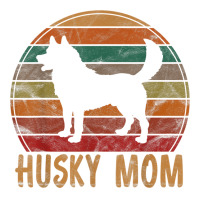 Retro Husky Mom Gift Dog Mother Pet Siberian Huskies Mama Raglan Crop Top | Artistshot