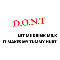 Dont Let Me Drink Milk It Makes My Tummy Hurt       (1) Raglan Crop Top | Artistshot