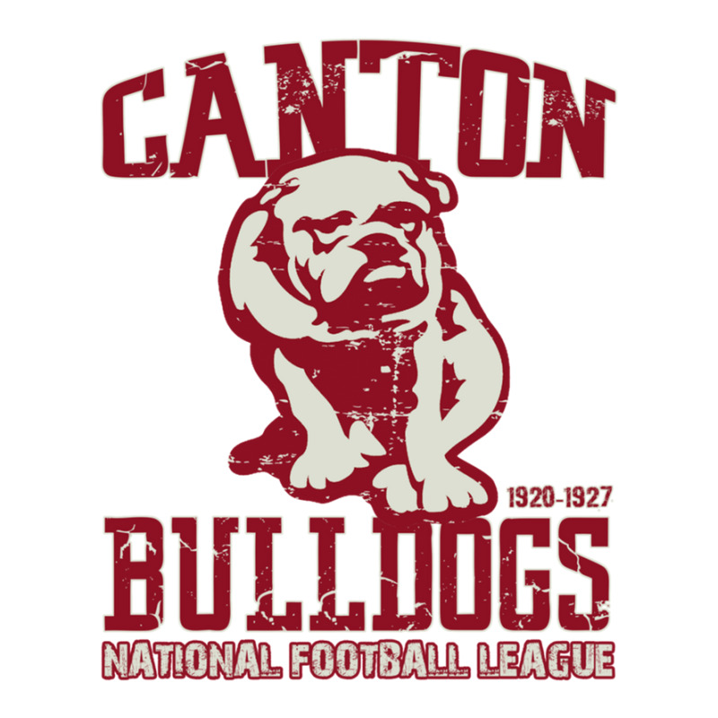 Canton Bulldogs Raglan Crop Top | Artistshot