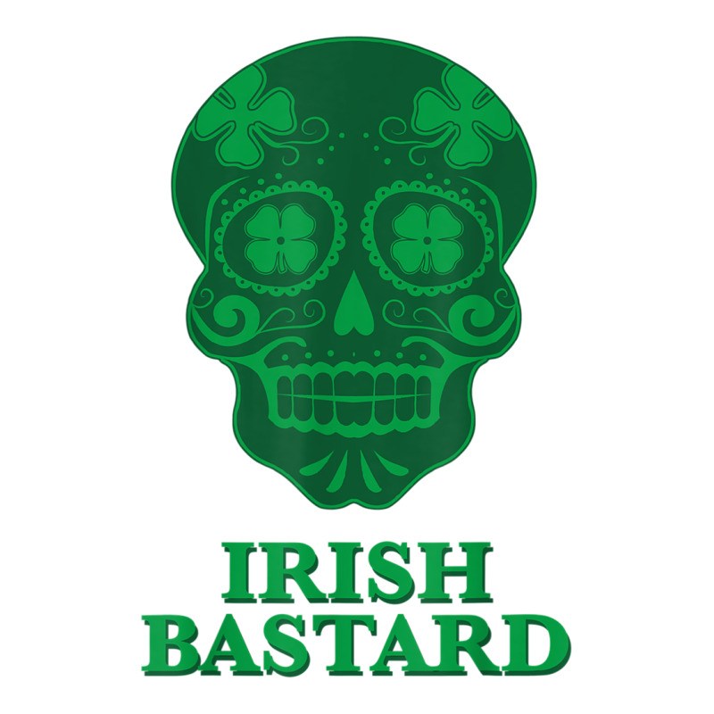 Men's Irish St Patricks Day T Shirt  Irish Bastard Raglan Crop Top by cm-arts | Artistshot