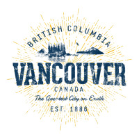 Canada Vacation Souvenir Vintage Vancouver Raglan Crop Top | Artistshot