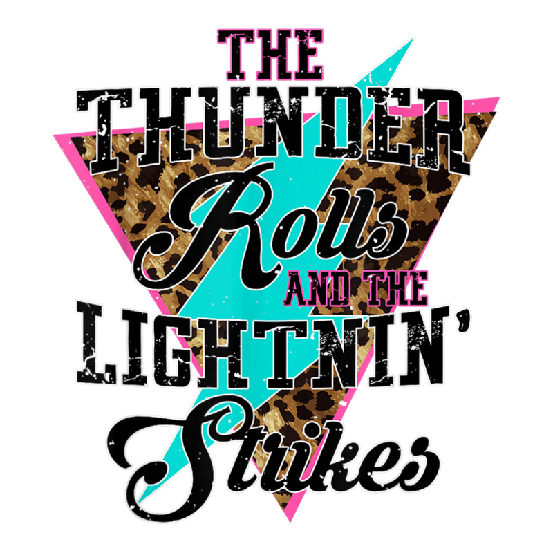 The Thunder Rolls And The Lightnin Strikes Leopard Raglan Crop Top by BrodyEdgmon | Artistshot