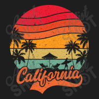 California Surfing Paradise, Summer Vacation Palm Classic T-shirt | Artistshot