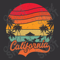 California Surfing Paradise, Summer Vacation Palm Vintage Short | Artistshot