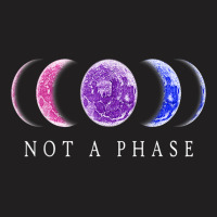 Bi Pride Not A Phase Bisexual Pride Moon 1 T-shirt | Artistshot