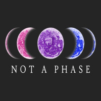 Bi Pride Not A Phase Bisexual Pride Moon 1 Unisex Hoodie | Artistshot