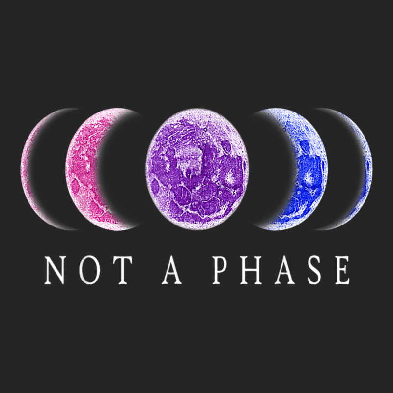 Bi Pride Not A Phase Bisexual Pride Moon 1 Unisex Hoodie | Artistshot