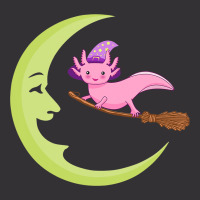 Axolotl Witch Moon Halloween Tee Vintage Short | Artistshot