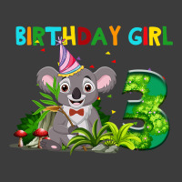 3rd Birthday Shirt Girl Koala Bear Birthday Shirt  Men's Polo Shirt | Artistshot