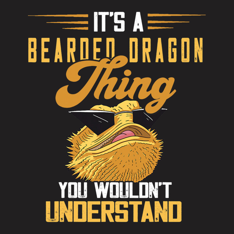 Bearded Dragon Thing Tiny Dinosaur Reptile Lover L T-shirt | Artistshot