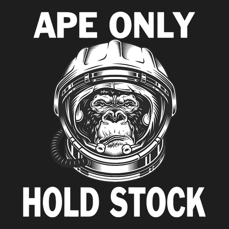 Ape Only Hold Stock Diamond Hands To The Moon Classic T-shirt | Artistshot