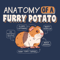 Anatomy Of A Furry Potato Guinea Pig Cavy Pet Anim Men Denim Jacket | Artistshot