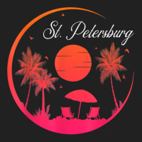 St. Petersburg City Fl Beach Sunset Summer Family Vacation T Shirt Basic T-shirt | Artistshot