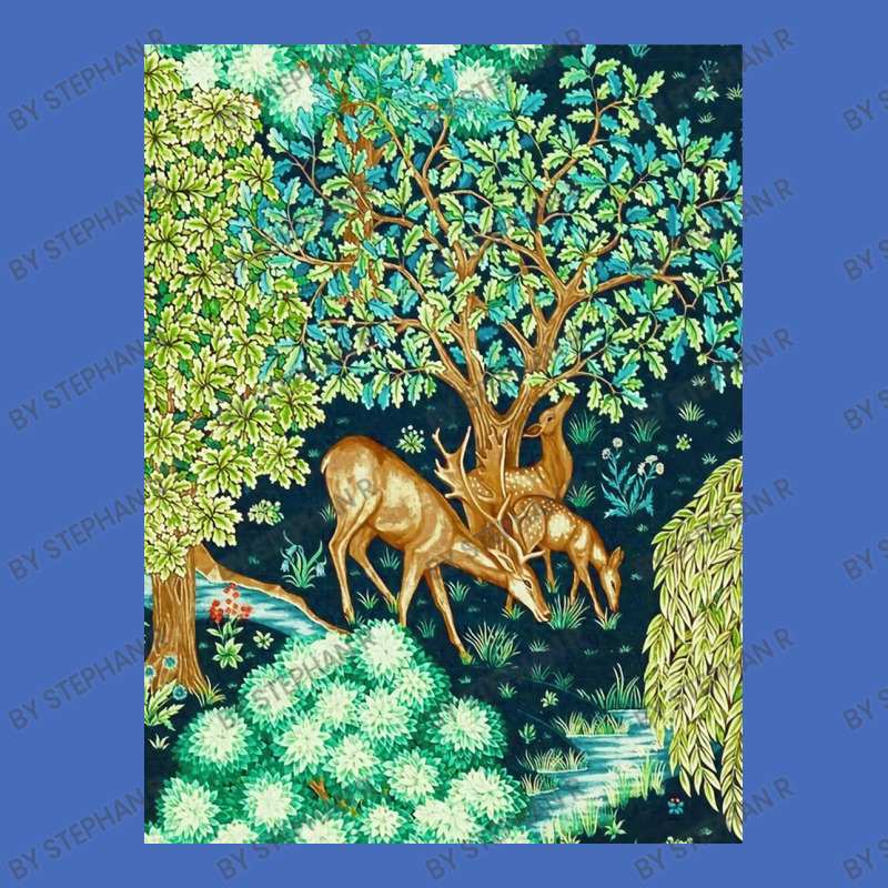 William Morris Deer Basic T-shirt | Artistshot