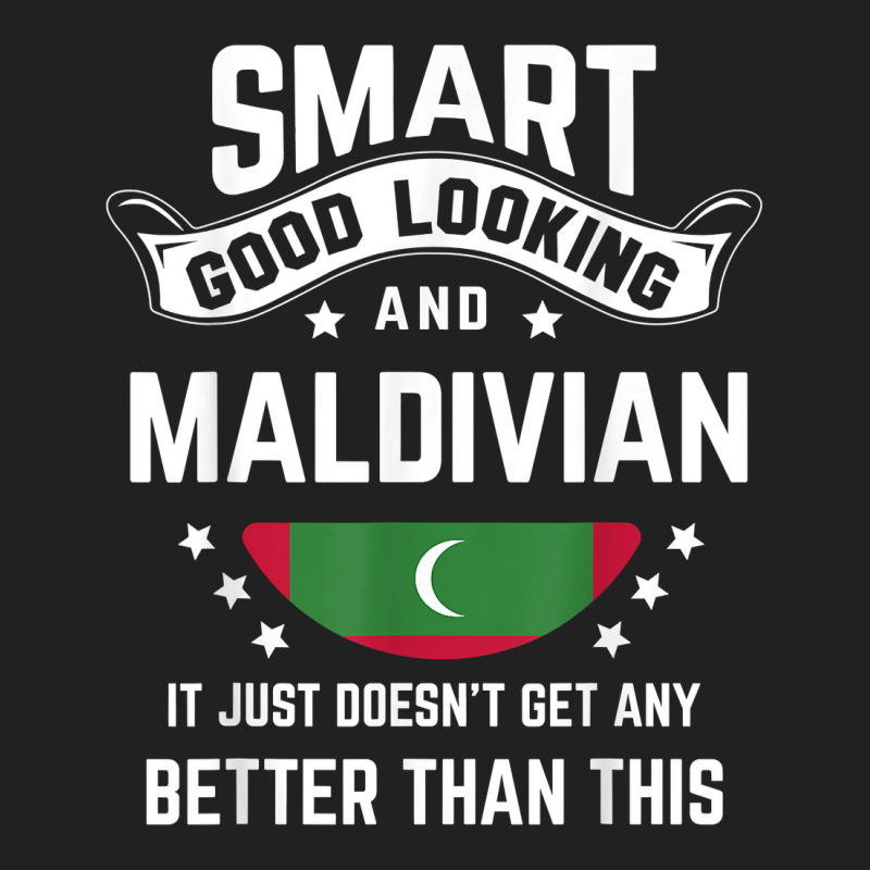 Maldivian Flag Native Pride Funny Maldives Maldivian Roots T Shirt Basic T-shirt | Artistshot