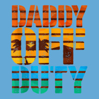 Daddy Off Duty Summer Dad Off To The Duty At The Beach Tank Top Basic T-shirt | Artistshot