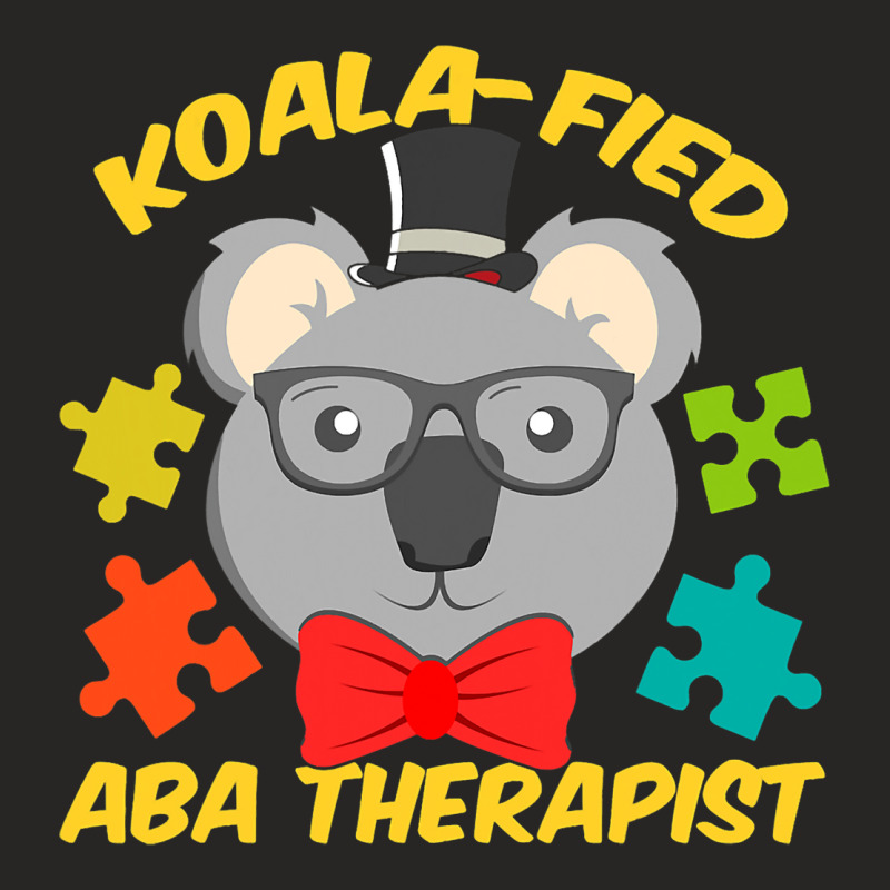 Aba Therapist Fun Koalafied Autism Therapy Ladies Fitted T-Shirt by LaquaKreger | Artistshot