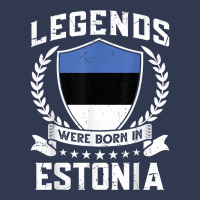 Vintage Design Estonian Flag Legends Were Born In Estonia T Shirt Basic T-shirt | Artistshot