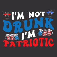 4th Of July Party Usa Im Not Drunk Im Patriotic Vi Vintage Short | Artistshot