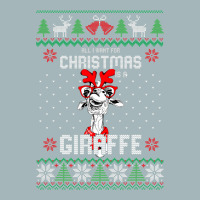 All I Want Christmas Is A Giraffe Reindeer Christm Unisex Sherpa-lined Denim Jacket | Artistshot