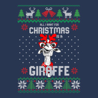 All I Want Christmas Is A Giraffe Reindeer Christm Men Denim Jacket | Artistshot