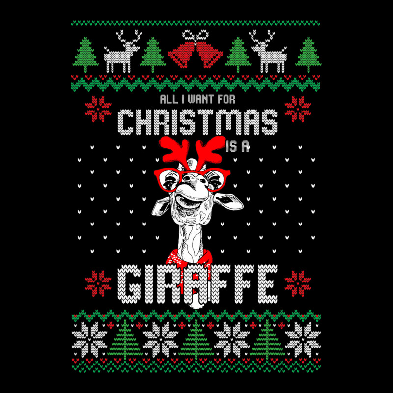 All I Want Christmas Is A Giraffe Reindeer Christm Long Sleeve Shirts | Artistshot