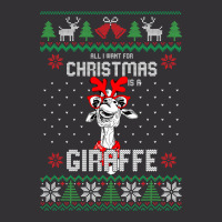 All I Want Christmas Is A Giraffe Reindeer Christm Vintage Short | Artistshot