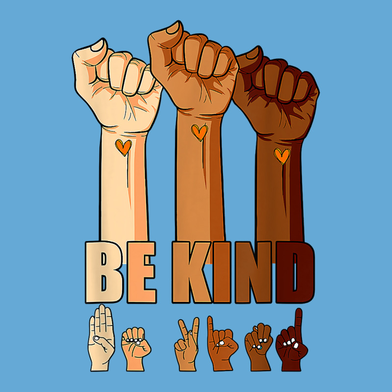 Hand Be Kind Sign Language We Wear Orange For Unity Day T Shirt Basic Youth T-shirt by graftmshindeatw | Artistshot