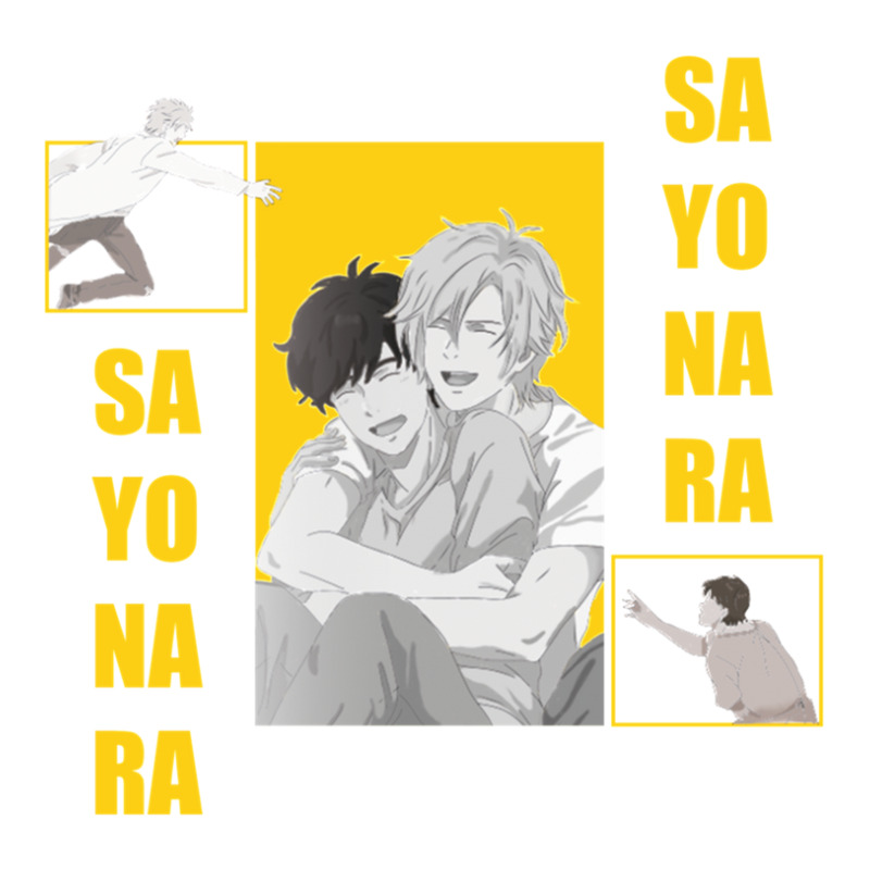 Banana Fish Ash And Eiji Sayonara Raglan Crop Top By Cmarts Artistshot
