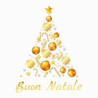 Buon Natale Tanti Auguri Italian Merry Christmas Tree Raglan Crop Top | Artistshot