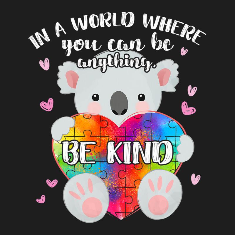 Be Kind Cute Puzzle Koala Autism Awareness Month G Classic T-shirt | Artistshot