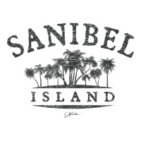 Jcombs Sanibel Island Fl Palm Trees On Beach Raglan Crop Top | Artistshot