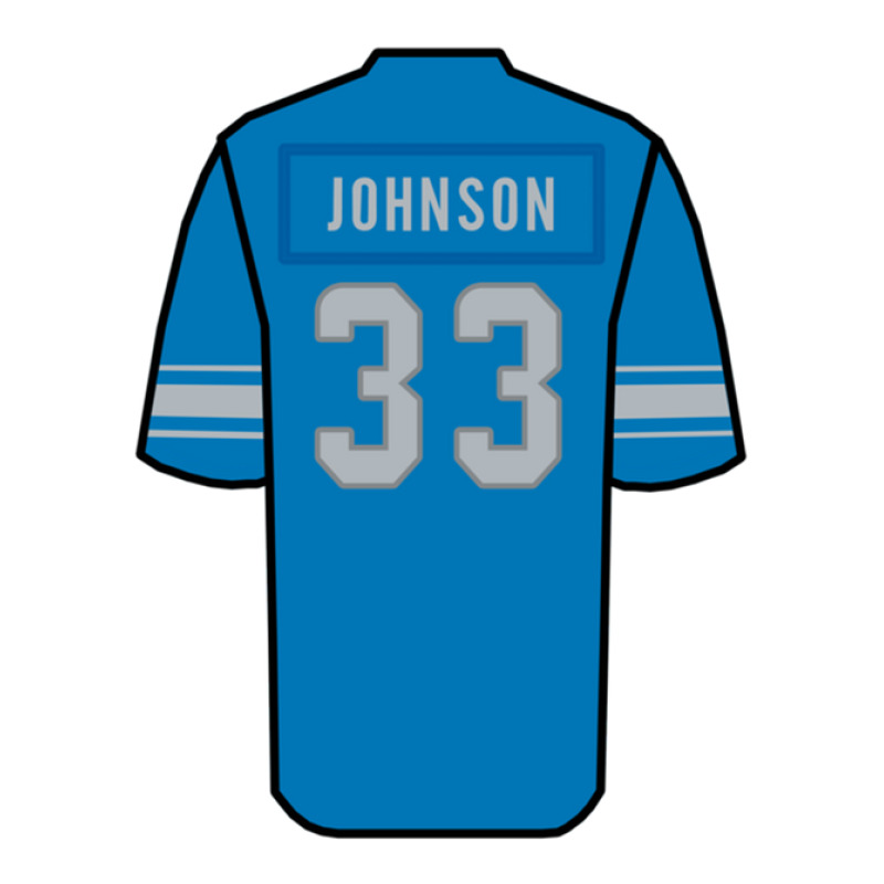 Kerryon Johnson Jersey Raglan Crop Top | Artistshot