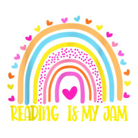 Read Teacher Rainbow Leopard Reading Is My Jam Raglan Crop Top | Artistshot