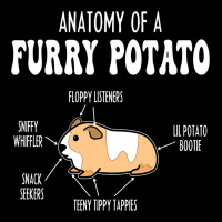 Anatomy Of A Guinea Pig Funny Design For Guinea Pi Zipper Hoodie | Artistshot