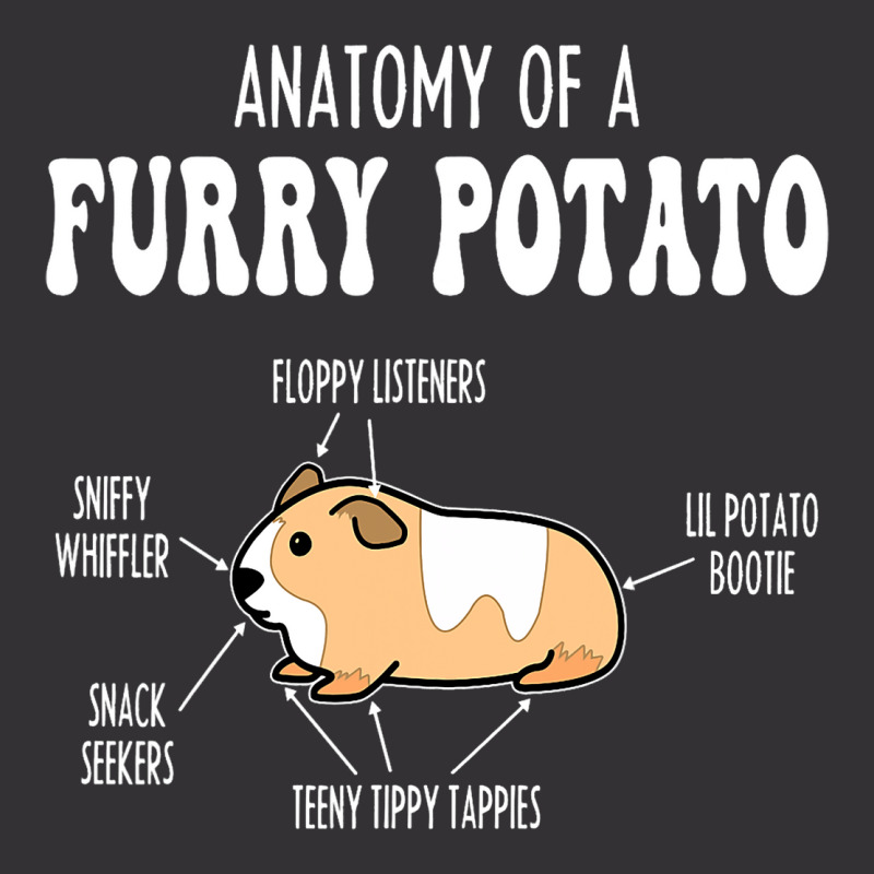 Anatomy Of A Guinea Pig Funny Design For Guinea Pi Vintage Hoodie | Artistshot