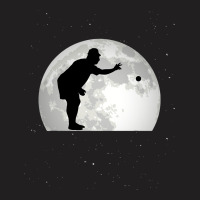 Boccia Moon Bocce Ball Boulespeler Boules T-shirt | Artistshot