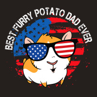 Best Furry Potato Dad Ever Funny Guinea Pig Domest Tank Top | Artistshot