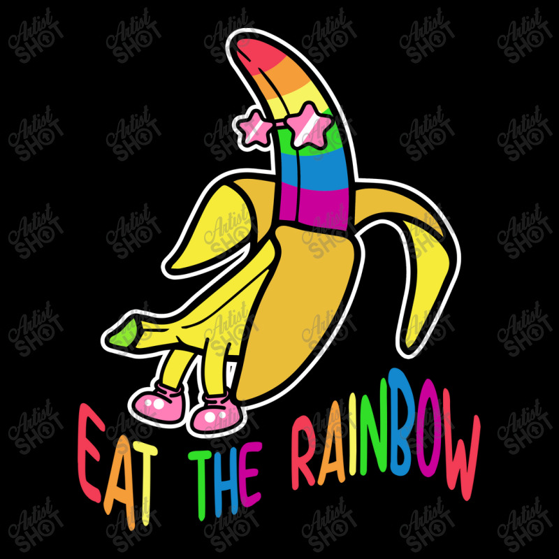 Eat The Rainbow Banana Toddler Sweatshirt by NQ Artist | Artistshot