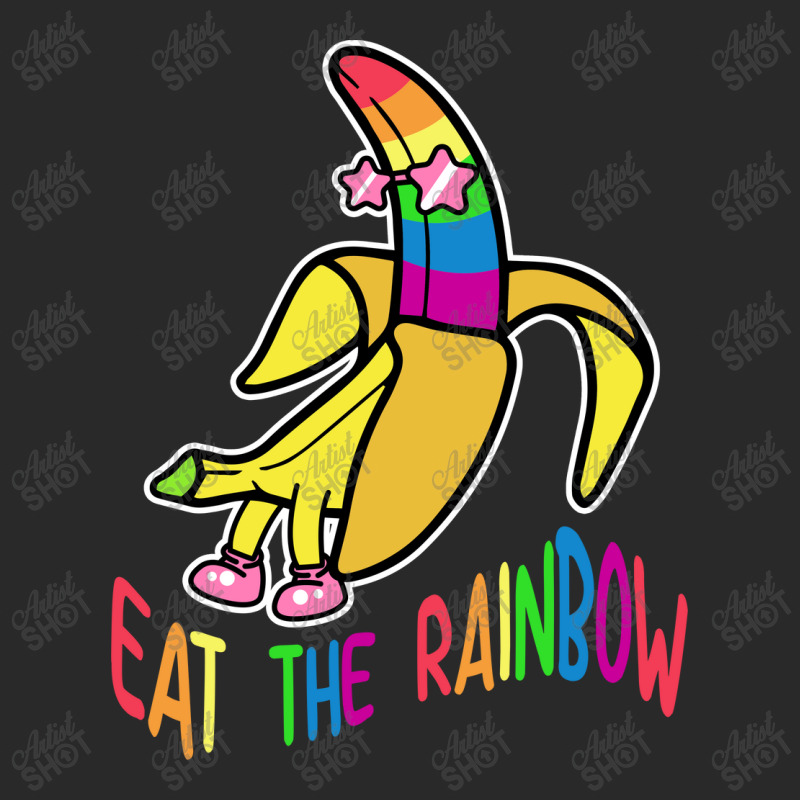 Eat The Rainbow Banana Toddler T-shirt by NQ Artist | Artistshot