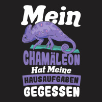 Chameleon Homework Saying Childrens Lizard Chamele T-shirt | Artistshot